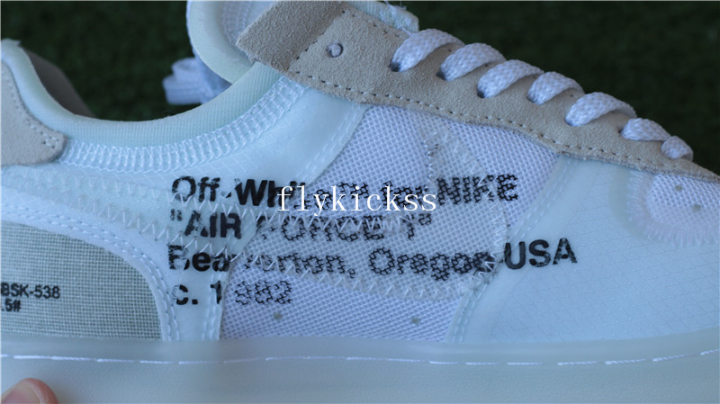 Off White X Nike Air Froce 1